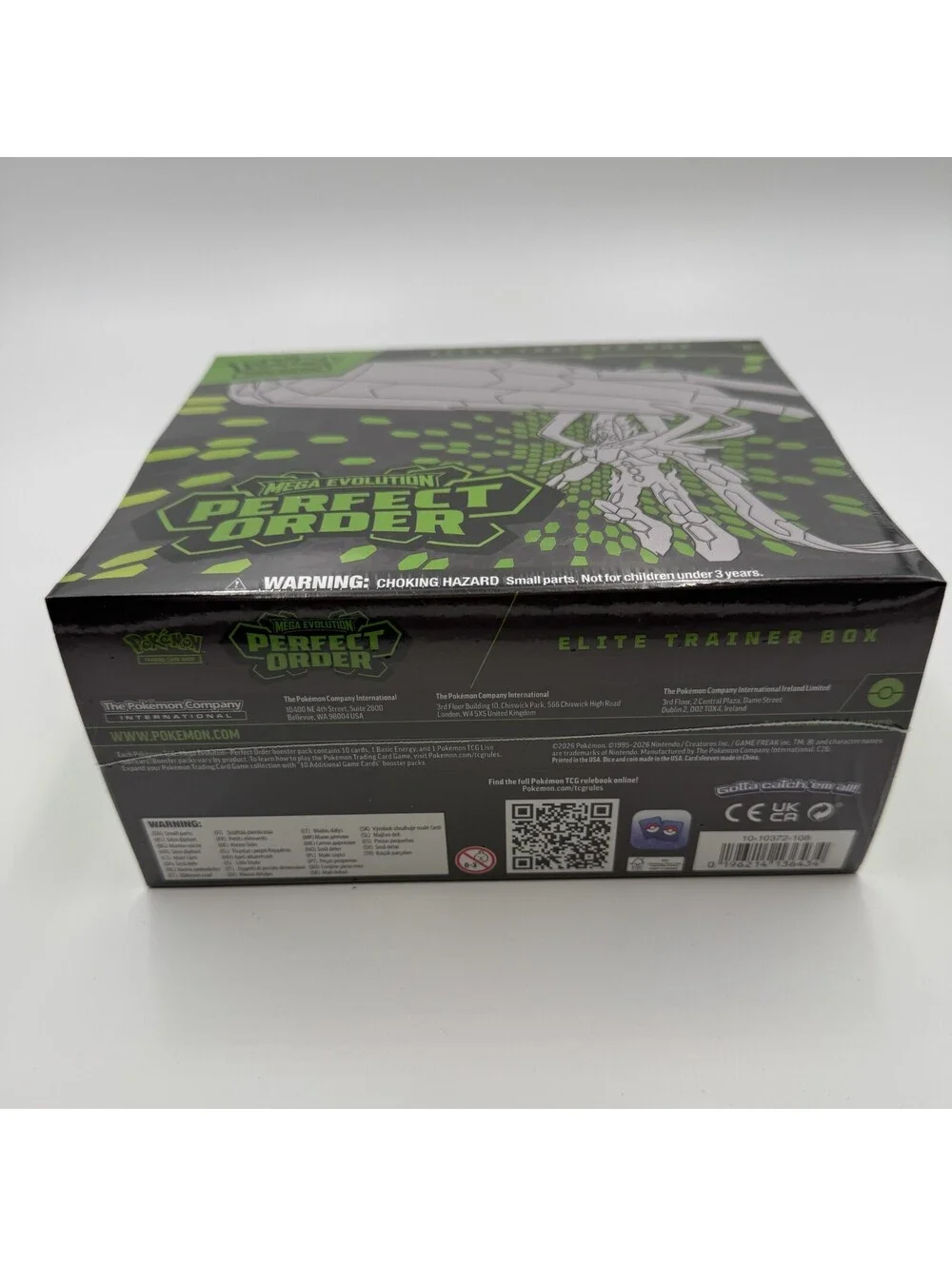 Pokemon TCG Mega Evolution Perfect Order Elite Trainer Box